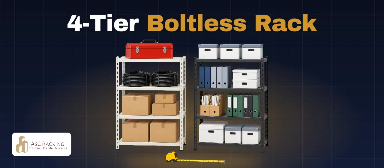 4-Tier Boltless Rack Singapore: Sizes, Load and Prices