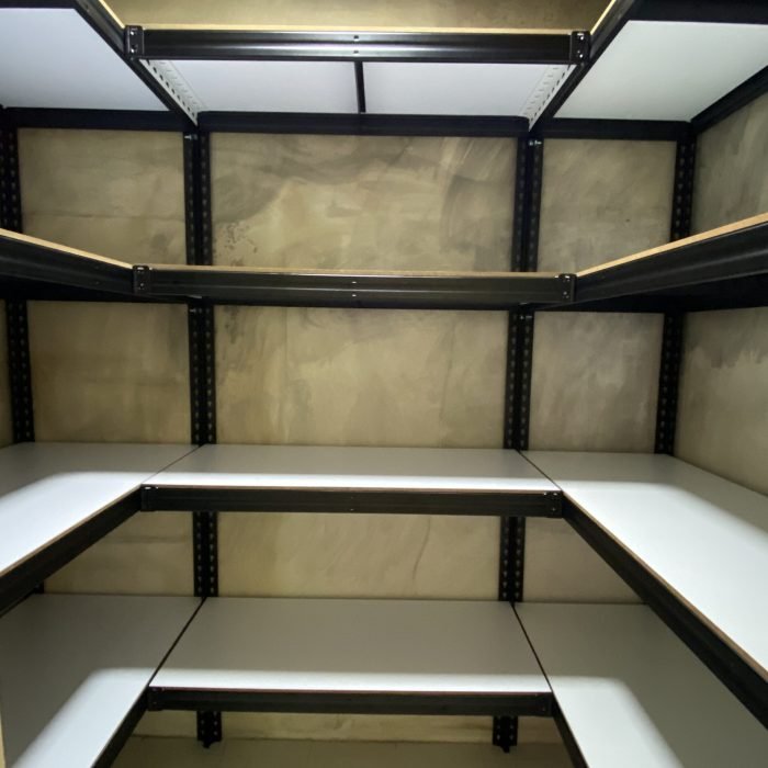 Industrial warehouse pallet racking