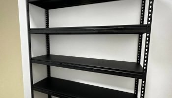 Full metal 4-level industrial racking system